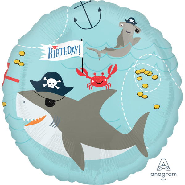 Standard Ahoy Birthday Sharks